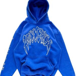 KILL CREW OVERSIZED LUX HOODIE - BLUE S